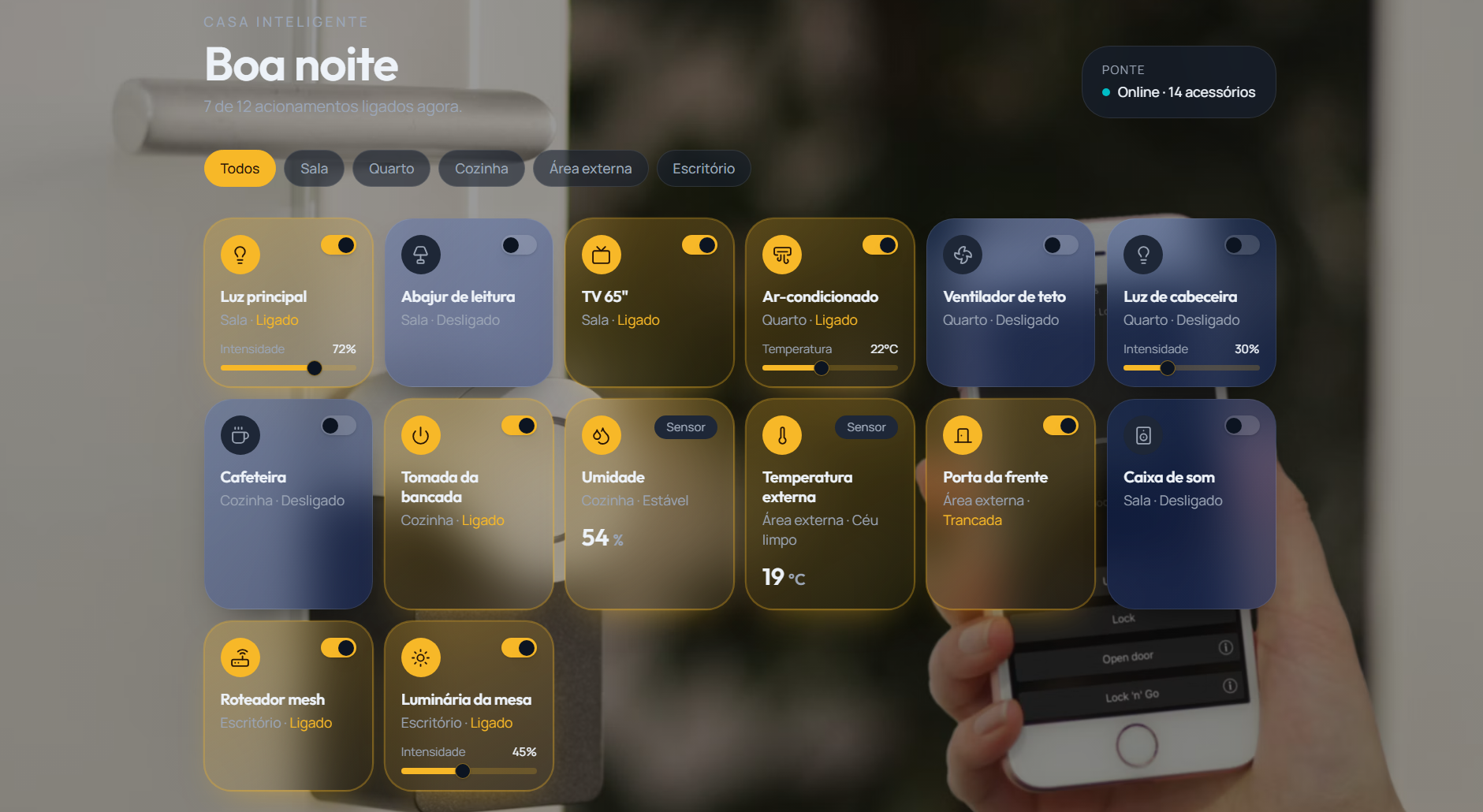 Smart Home Interface ALFRED VISION